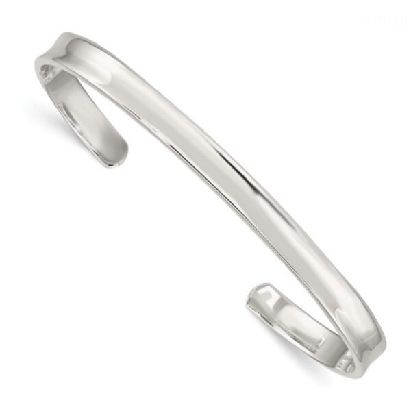 Sterling Silver 5mm Cuff Bangle